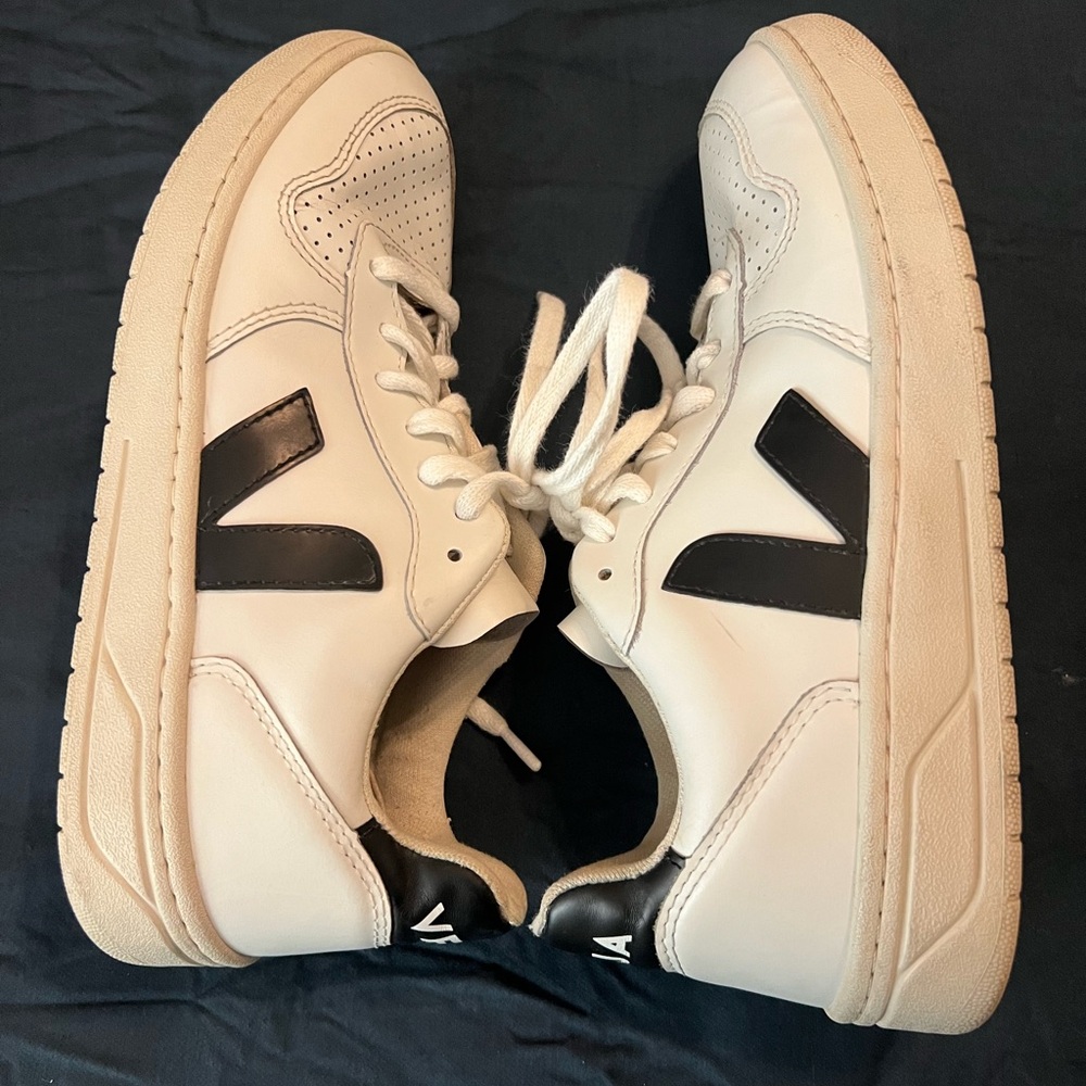 Veja sneakers extra white black v10 - Picture 9 of 12